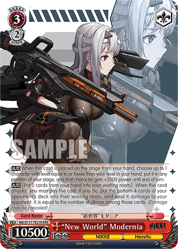 (RRR) 3/2 Modernia (NIKKE/Heretic)