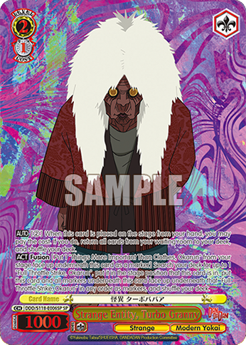 (SP) 2/1 Turbo Granny (Strange/Modern Monster)