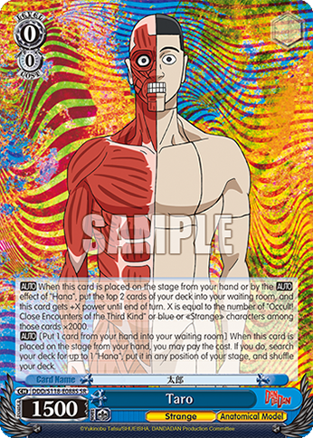 (SR) 0/0 Taro (Strange/Human Body Model)