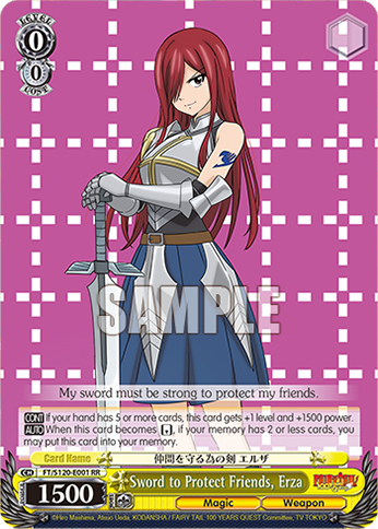 (RR) 0/0 Erza (Magic/Weapon)