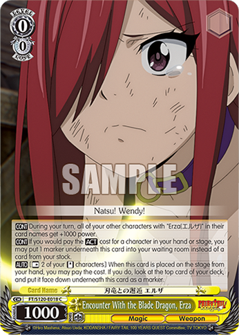 (C) 0/0 Erza (Magic/Weapon)