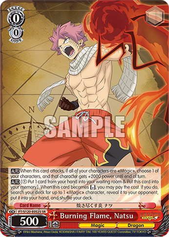(SR) 0/0 Natsu (Magic/Dragon)