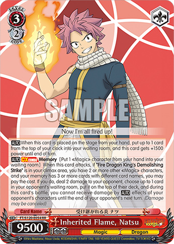 (RR) 3/2 Natsu (Magic/Dragon)
