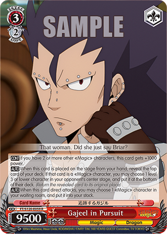 (R) 3/2 Gajeel (Magic/Dragon)
