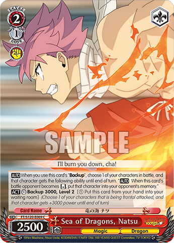 (C) 2/1 Natsu (Magic/Dragon)