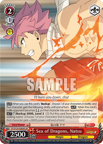 (SR) 2/1 Natsu (Magic/Dragon)