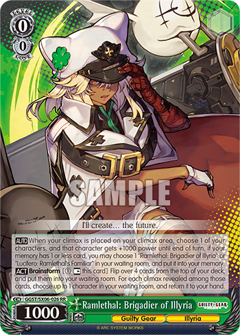 (RR) 0/0 Ramlethal: Brigadier of Illyria