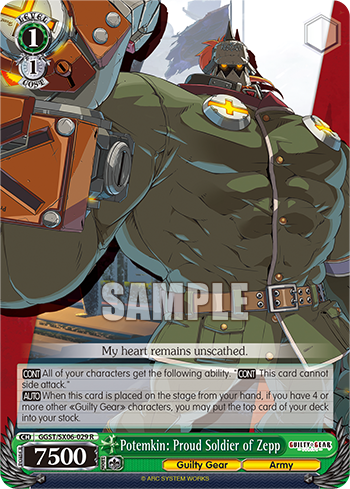 (R) 1/1 Potemkin: Proud Soldier of Zepp