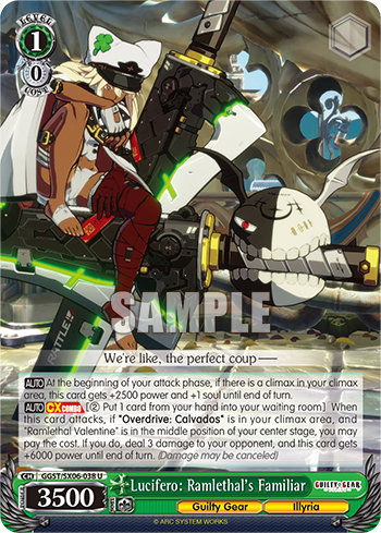 (U) 1/0 Lucifero: Ramlethal's Familiar