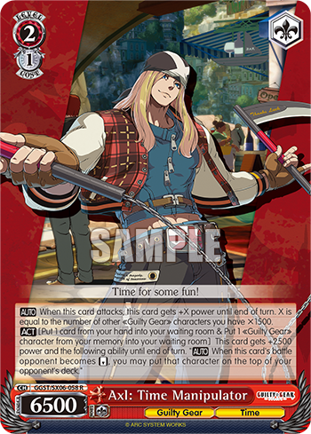 (R) 2/1 Axl: Time Manipulator