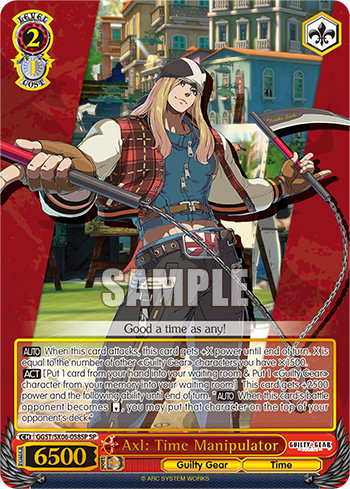 (SP) 2/1 Axl: Time Manipulator