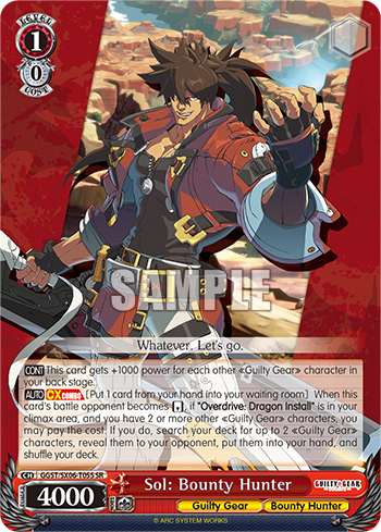 (SR) 1/0 Sol: Bounty Hunter