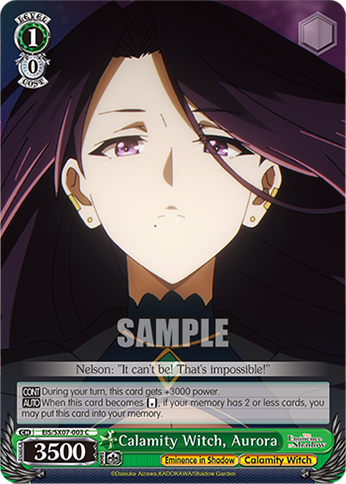 (C) Calamity Witch, Aurora (Eminence in Shadow/Calamity Witch)