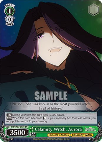 (SR) Calamity Witch, Aurora (Eminence in Shadow/Calamity Witch)