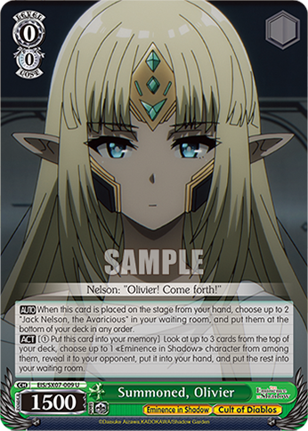 (C) Summoned Olivier (Eminence in Shadow/Cult of Diablos)
