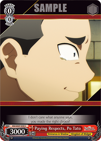 (C) Paying Respects, Po Tato (Eminence in Shadow/Kingdom of Midgar)