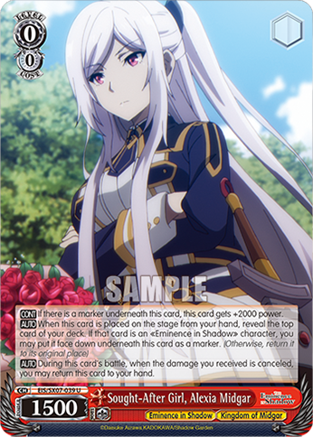 (U) Sought-After Girl, Alexia Midgar (Eminence in Shadow/Kingdom of Midgar)