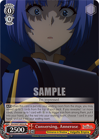 (SR) Conversing Annerose (Eminence in Shadow/Velgalta Empire)