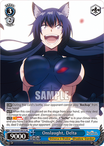 (SR) Onslaught, Delta (Eminence in Shadow/Shadow Garden)