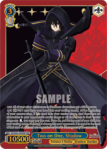 (SSP) Two on One, Shadow (Eminence in Shadow/Shadow Garden)