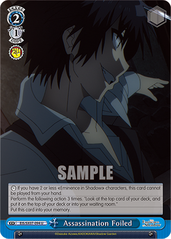(U) Assassination Foiled
