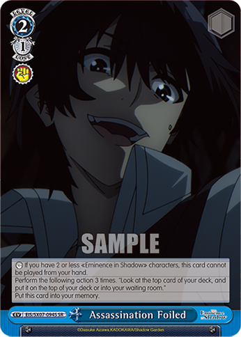 (SR) Assassination Foiled