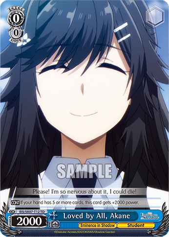 (TD) Loved by All, Akane (Eminence in Shadow/Student)