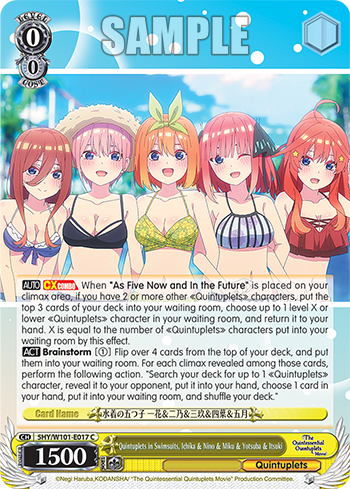 (C) 0/0 Ichika & Nino & Miku & Yotsuba & Itsuki (Quintuplets)