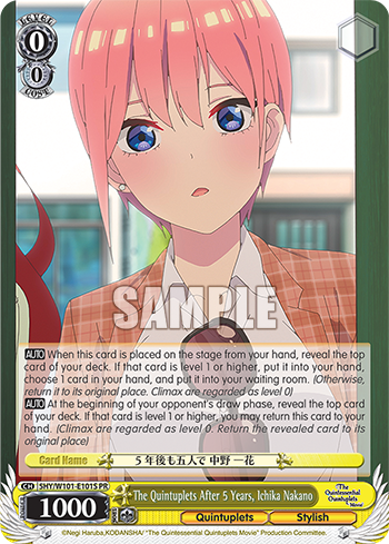 (PR) 0/0 Ichika (Quintuplets/Stylish)