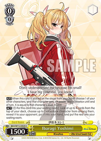 (C) 0/0 Yoshimi (Kivotos/After-School Sweets Club)