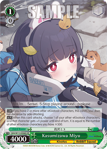 (SR) 1/0 Miyu (Kivotos/RABBIT Platoon)