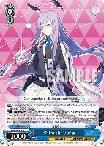 (C) 0/0 Utaha (Kivotos/Engineering Department)