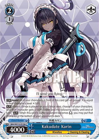 (C) 2/1 Karin (Kivotos/Cleaning & Clearing)