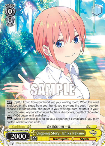 (N) 0/0 Ichika (Quintuplets/Stylish)