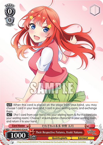 (N) 0/0 Itsuki (Quintuplets/Diligence)