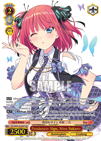 (IGP) 2/1 Nino (Quintuplets/Cooking)