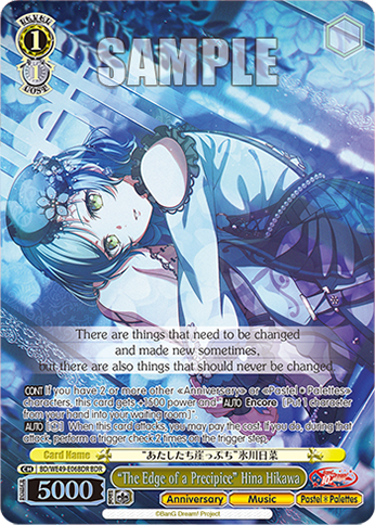 (BDR) 1/1 Hina (Anniversary/Music/PastelPalettes)