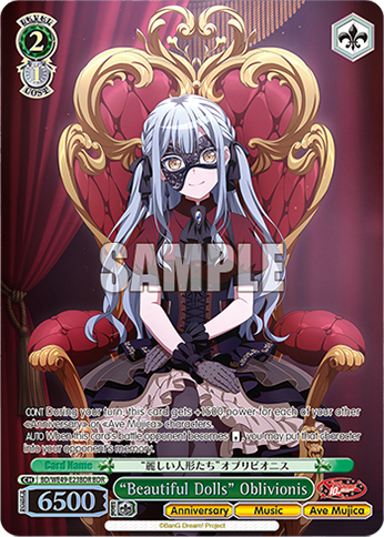 (BDR) 2/1 Oblivionis (Anniversary/Music/Ave Mujica)
