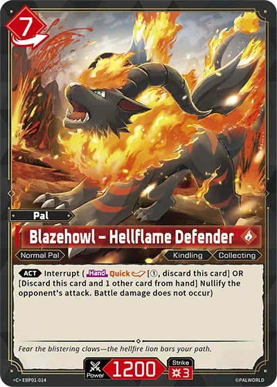 [C] Blazehowl – Hellflame Defender