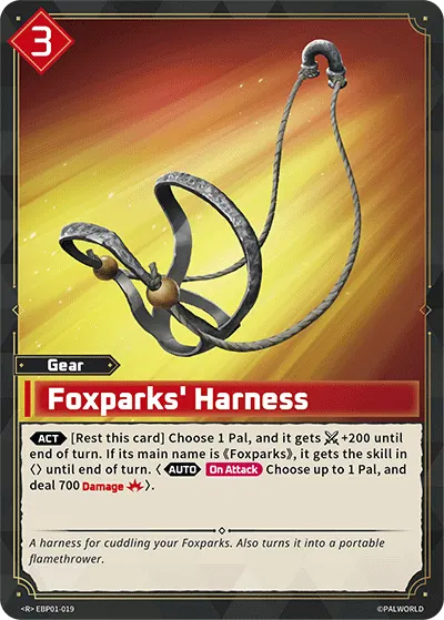 [R] Foxparks' Harness