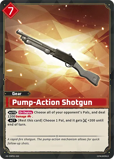 [R] Pump-Action Shotgun