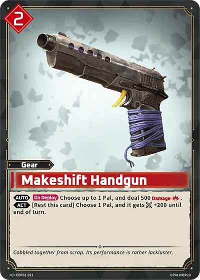 [C] Makeshift Handgun