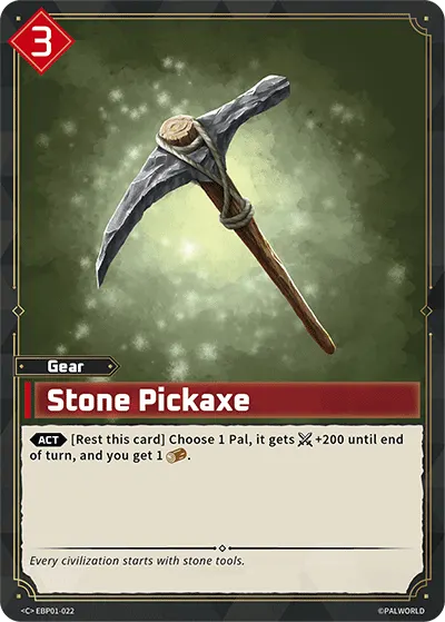 [C] Stone Pickaxe