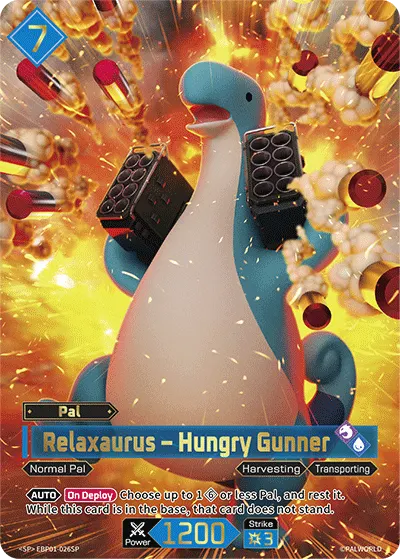 [SP] Relaxaurus – Hungry Gunner