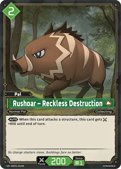 [SR] Rushoar – Reckless Destruction