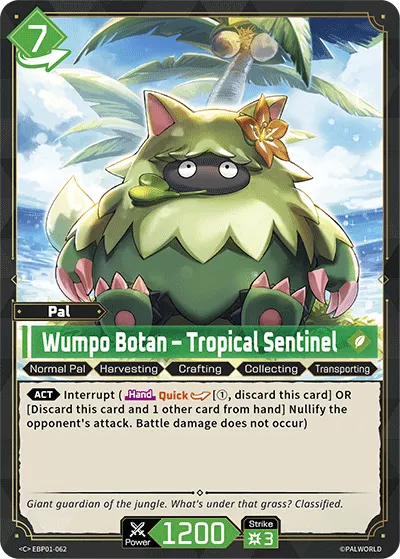 [C] Wumpo Botan – Tropical Sentinel