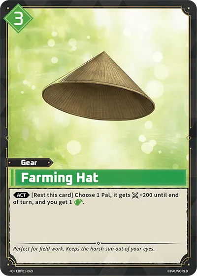 [C] Farming Hat
