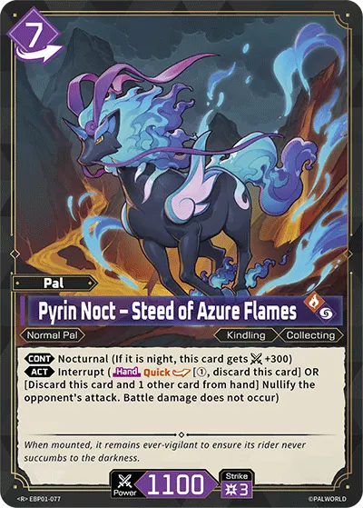 [R] Pyrin Noct – Steed of Azure Flames