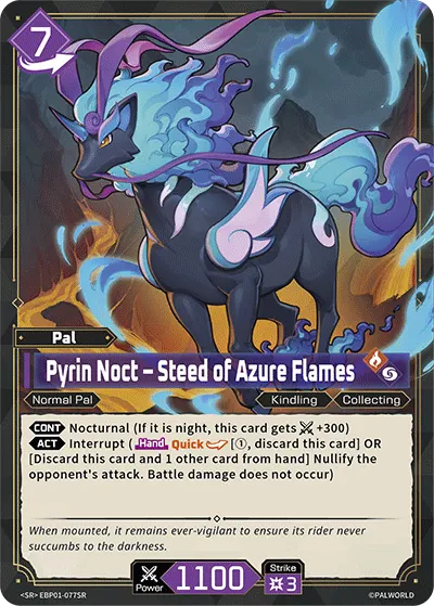 [SR] Pyrin Noct – Steed of Azure Flames