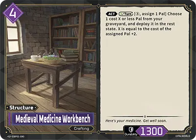 [U] Medieval Medicine Workbench